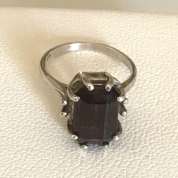 Brazilian Topaz Sterling Silver Hand Crafted Ring